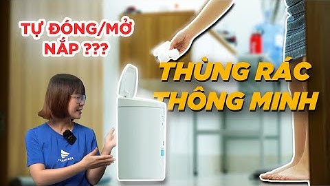 Review Thùng rác thông minh cảm ứng Xiaomi Ninestars | Sản phẩm cho ngôi nhà hiện đại của bạn