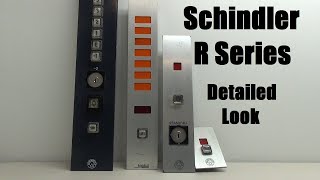 Detailed Look at Schindler R Series Elevator Buttons
