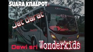 Suara knalpot Jet darat | Dewi sri spook spook ala Wonderkids