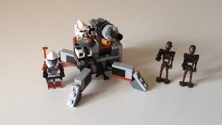 Lego Star Wars Elite Clone Trooper & Commando Droid Battle Pack (9488)
