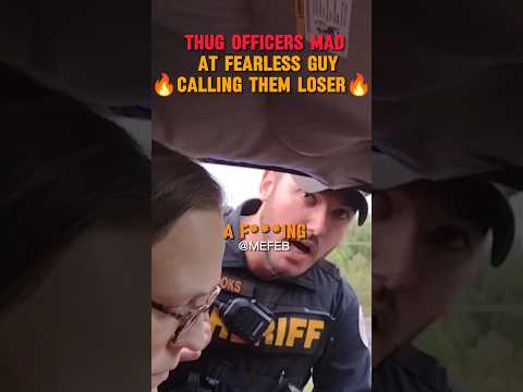 We Don T Have Badge Number Cops Unlawfully Pulled A Guy For Calling Them F Ing Dump