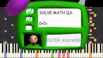 IMPOSSIBLE REMIX - Baldi