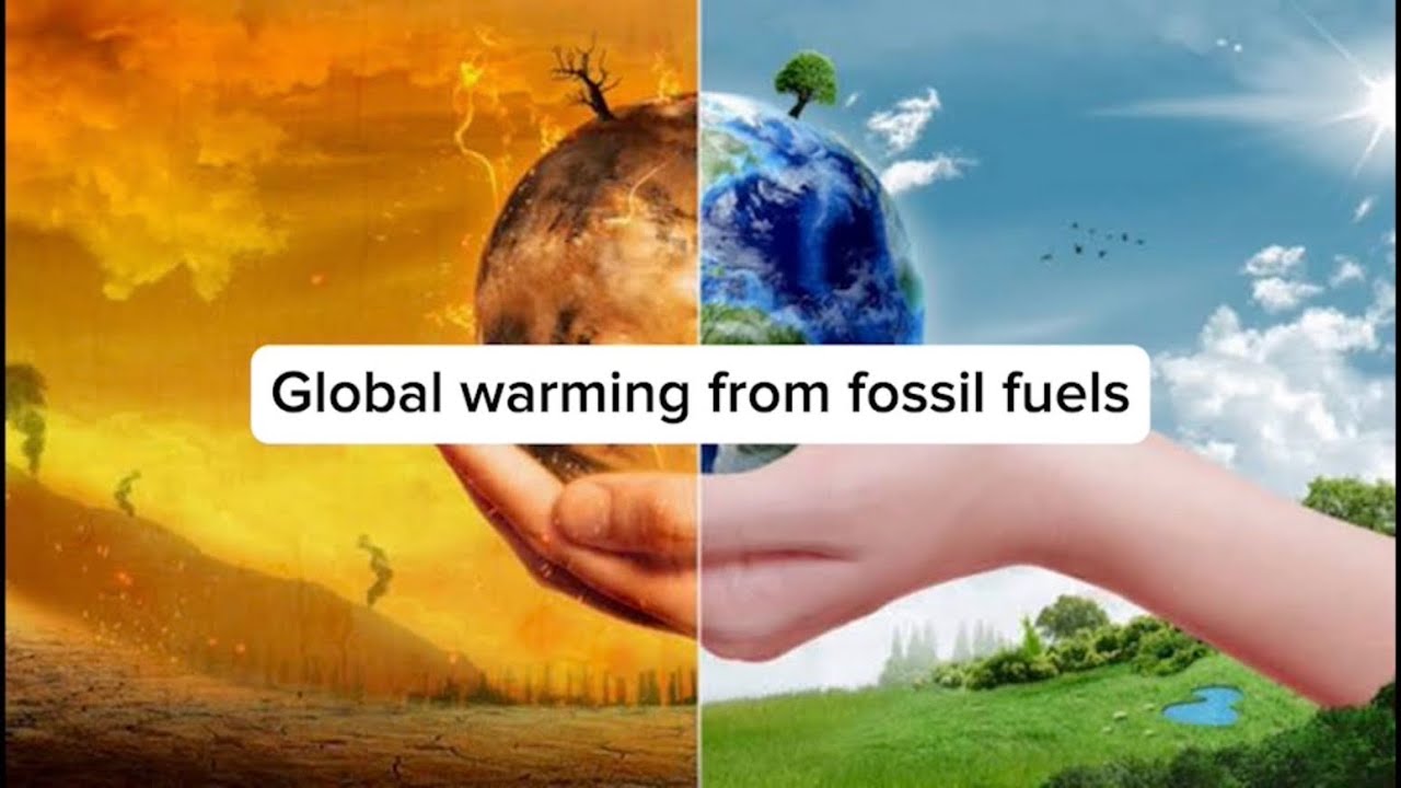 Global warming from fossil fuels - YouTube
