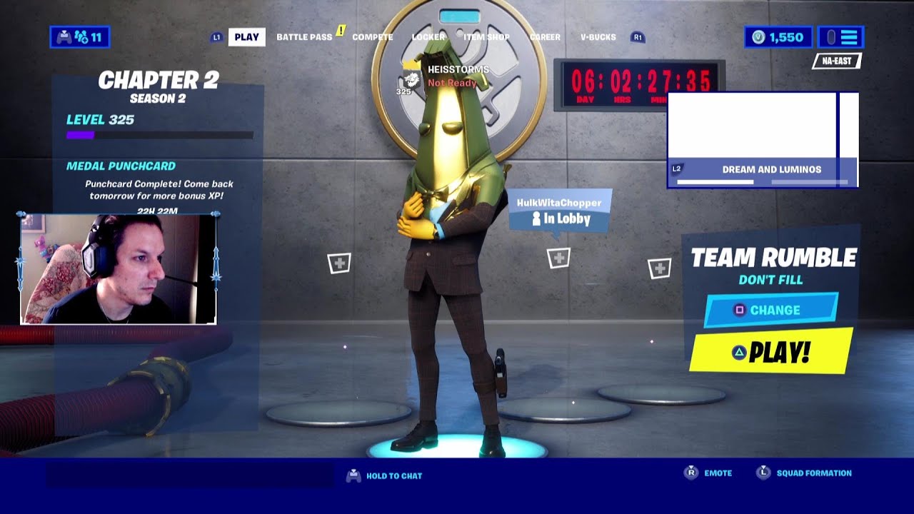 HALF WAY THERE! Level 325 Golden Peely - Fortnite Chapter 2, Season 2
