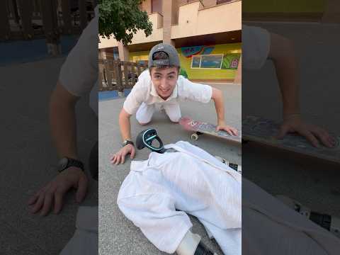 Saltando un robot #skate