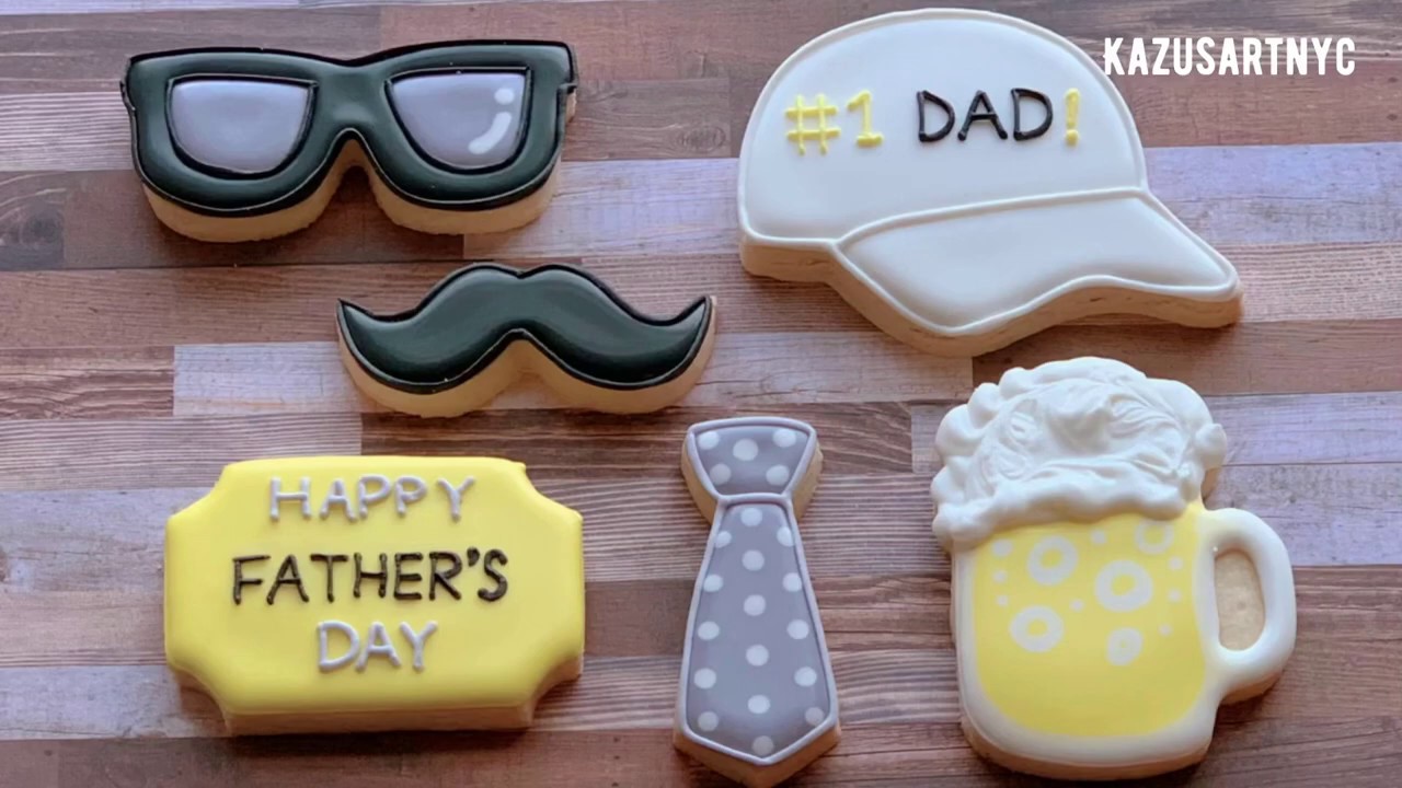 Father's Day Icing Cookies 2020