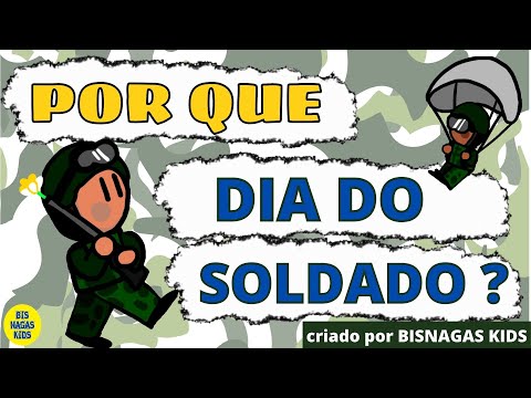 HISTÓRIA ''POR QUE DIA DO SOLDADO?'' - VIDEO AULA SOBRE A ORIGEM DESTA DATA (25 DE AGOSTO)