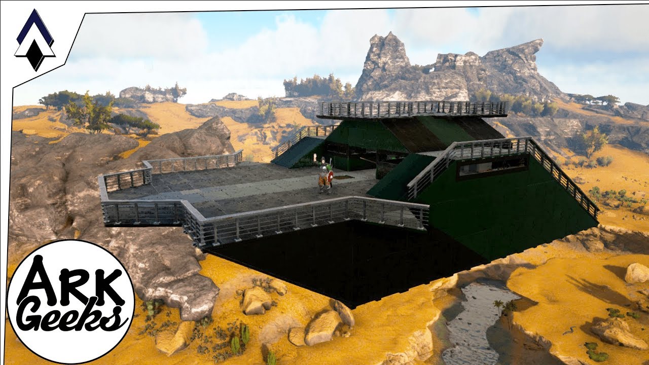 Flying Raft Build : The Arcanum : Ep9 : Geeks Network : ARK Gameplay ...
