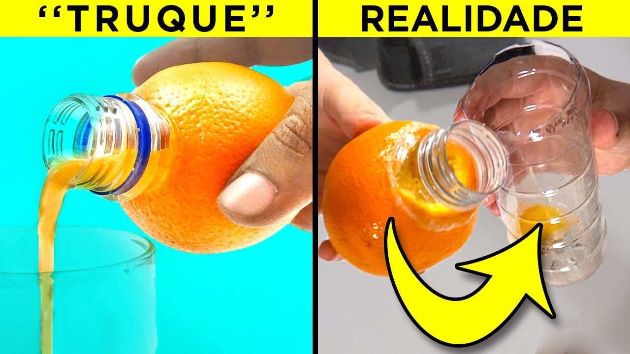 Testando Life Hacks Inúteis Da Internet