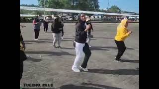 Goyang Ambon RIZAL by lilis||Choreo by Zin Henny Saiman||senam bersama Tulehu club