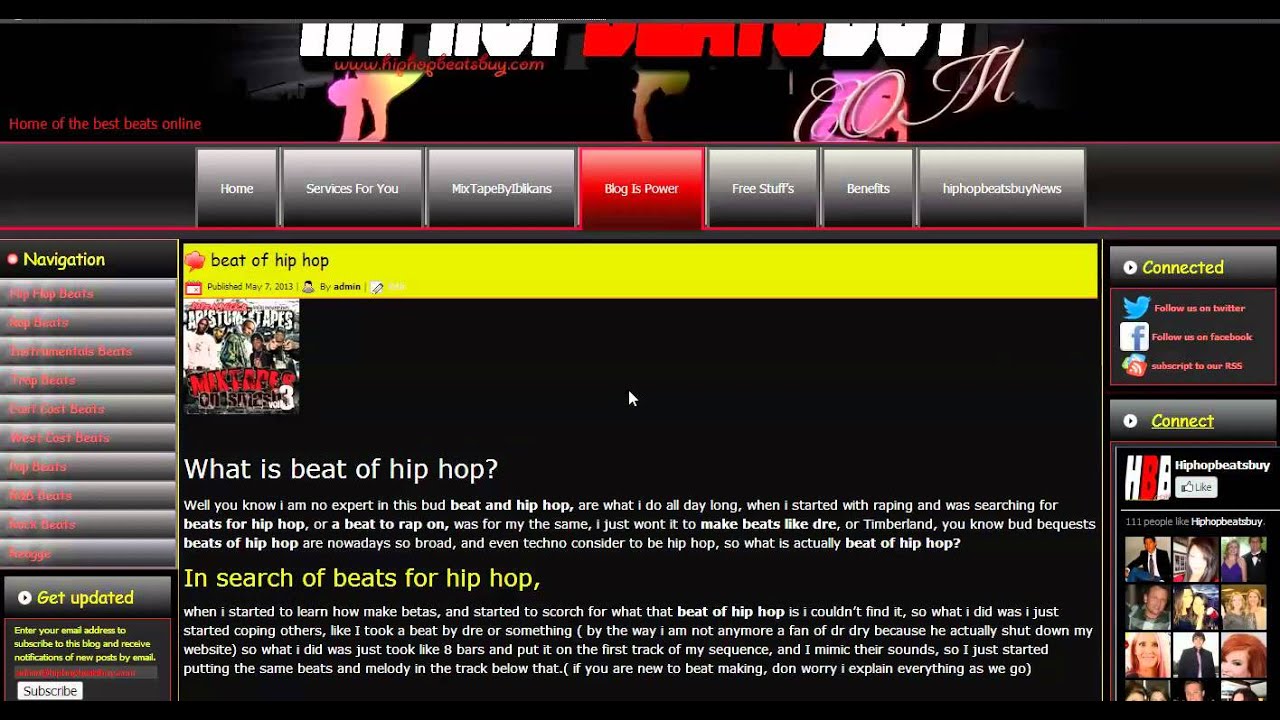 The best website to sell beats is a free website to sell your own beats, hiphopbeatsbuy