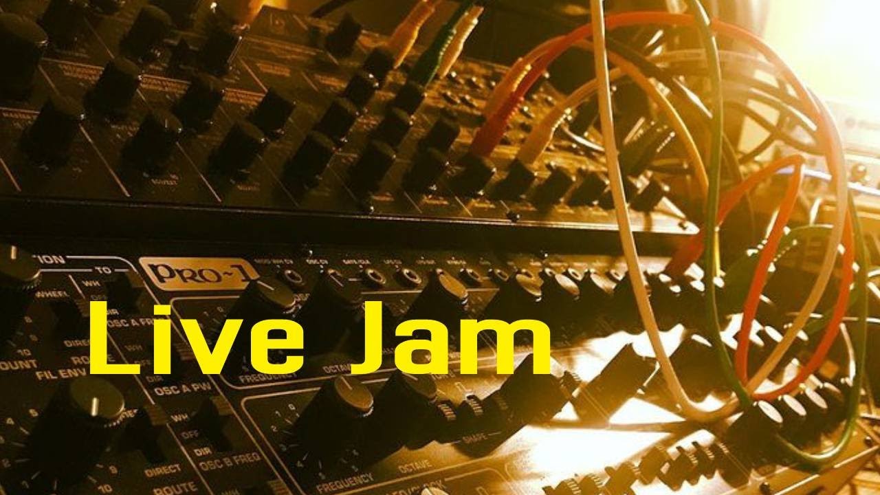 Behringer TD3 + Roland Tr8 - Live jam