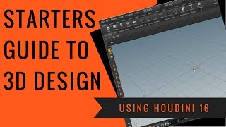 Beginners guide to Learn 3D in Houdini 16 - SideFX 3D Video Tutorial: Procedural Interface and nodes