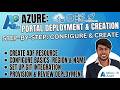 2) Azure Data Factory Deployment in Azure Portal – Step‑by‑Step Guide