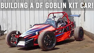 Picking up My DF GOBLIN Kit car!  DF Goblin Factory Tour and Test Drive!