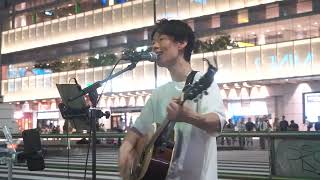 「夜空/音田雅則」cover 桜井宏樹  新宿路上ライブ 2023.8.1