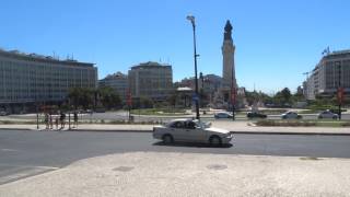 Lisboa - Praça Marquês de Pombal - 06-08-2016