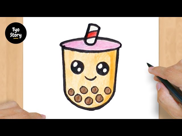How to Draw a Boba Tea: Easy Step by Step Tutorial