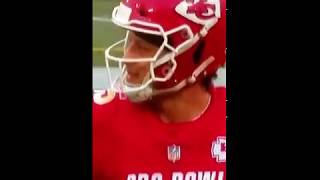 Patrick Mahomes immediately regretted his mic'd up f-bomb at Pro