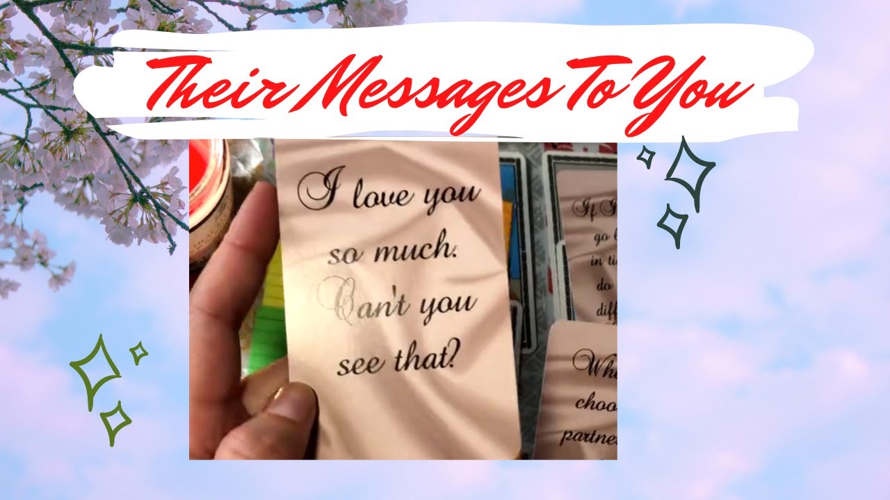 💌THEIR MESSAGES TO YOU💌Pick A Card Reading TIMELESS Ex Soulmate Twin ...