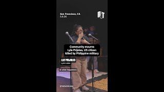 Community mourns Lyle Prijoles, US citizen killed by Philippine military