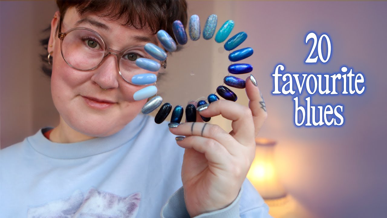 I'm Blue Da-Ba-Dee 🌀🦋 My favourite blue nail polishes