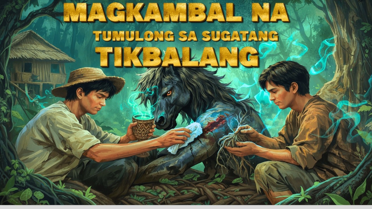 MAGKAMBAL NA MAGSASAKANG TUMULONG SA SUGATANG TIKBALANG  True Story