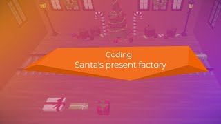 Object spawning & movement with CoBlocks: Santa’s factory demo - Delightex Edu tutorial