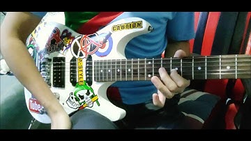 Pasrah - Damia cover FULL MUSIC + GUITAR SOLO
