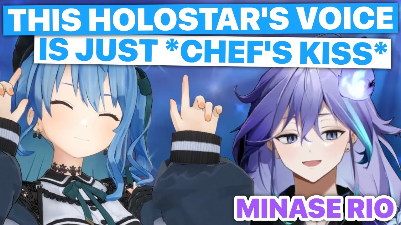 Suisei Likes The Voice Of This Holostar (Hololive & Minase Rio / Holostars) [Eng Subs]