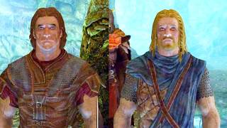 What Did Hadvar and Ralof Think About the Dragon's Appearance in Helgen? | Skyrim AE