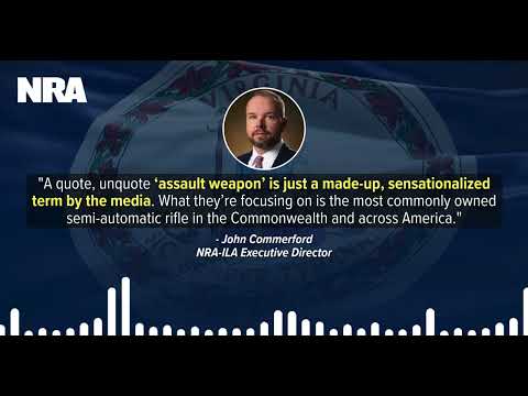 NRA’s John Commerford responds to “assault pistol” claims made by gun-illiterate legislators.