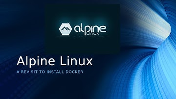 How to install Docker under Alpine Linux v3.11