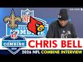 EXCLUSIVE: Louisville WR Chris Bell Interview From The 2026 NFL Combine | NFL Daft News & Rumors