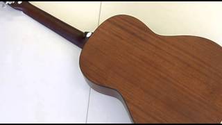 S.Yairi YM-16/N  1万円弱ギターの音　しかもネックヒビ入り