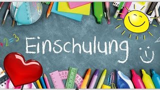 Einschulung Grüße - Glückwünsche Zum Schulbeginn - Ein Neuer Abschnitt Nun Beginnt...