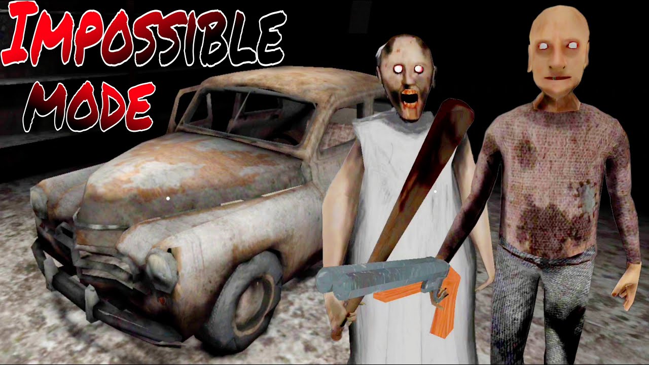 Granny Revamp Unofficial Car Escape In Impossible Mode