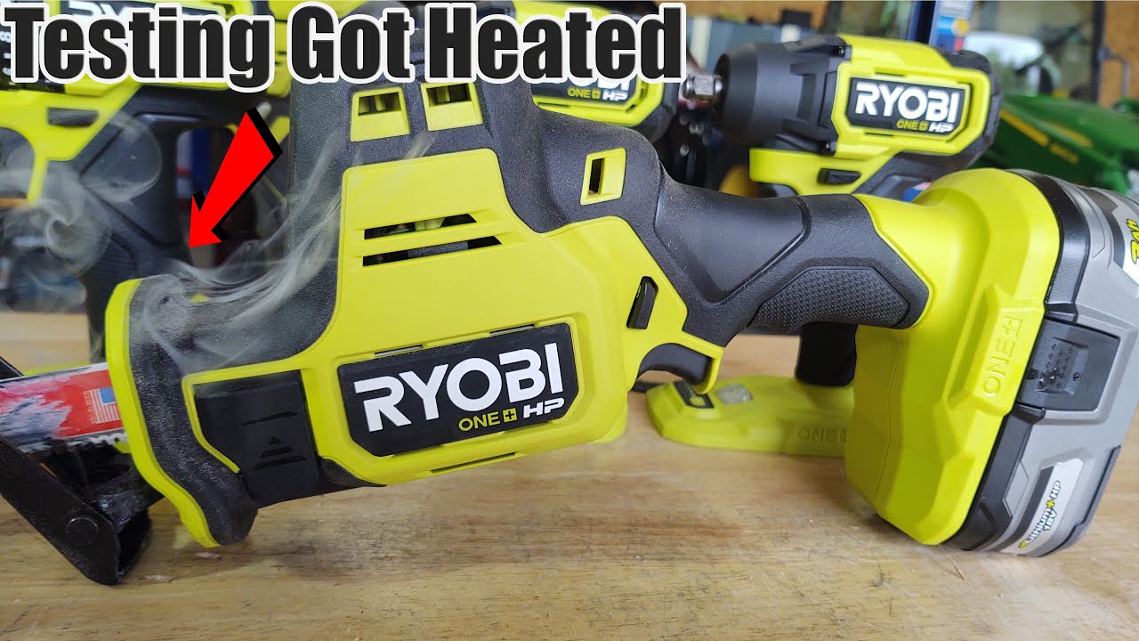 RYOBI ONE+ HP 18V Brushless Compact One-Handed Reciprocating Saw Review  Model# PSBRS01B