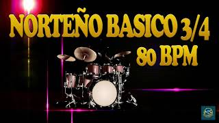 Miniatura de "RITMO NORTEÑO BÁSICO 80 BPM 3/4 #suscribete #compartir #like"