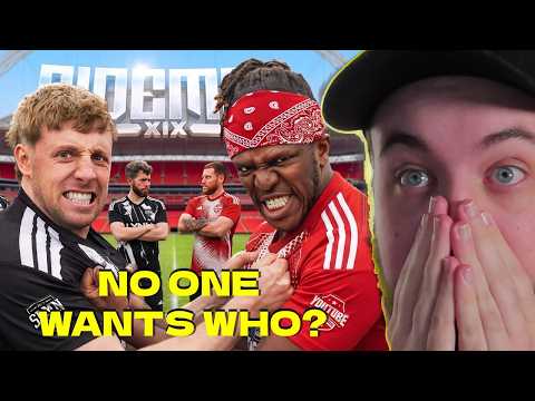 Reacting To The DRAFT For The 2026 SIDEMEN CHARITY MATCH!