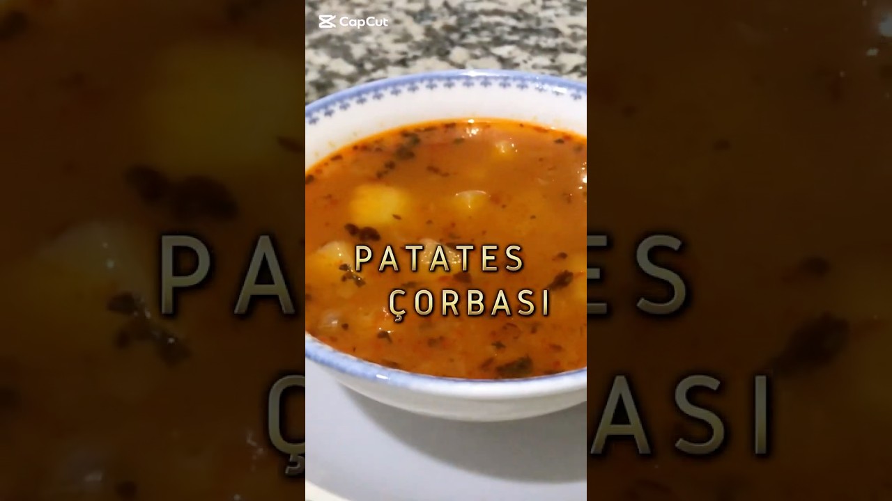 PATATES ÇORBASI TARİFİ | PATATES ÇORBASI NASIL YAPILIR | BU ÇORBAYI MUTLAKA DENEYİN #patatesçorbası