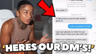 Chrisean Rock LEAKS Her DMs With Blueface Reveals A Trip To Jerusalem