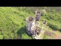 Аерозйомка Устечко - Джуринський Водоспад + Червоногородський Замок (Нирків)