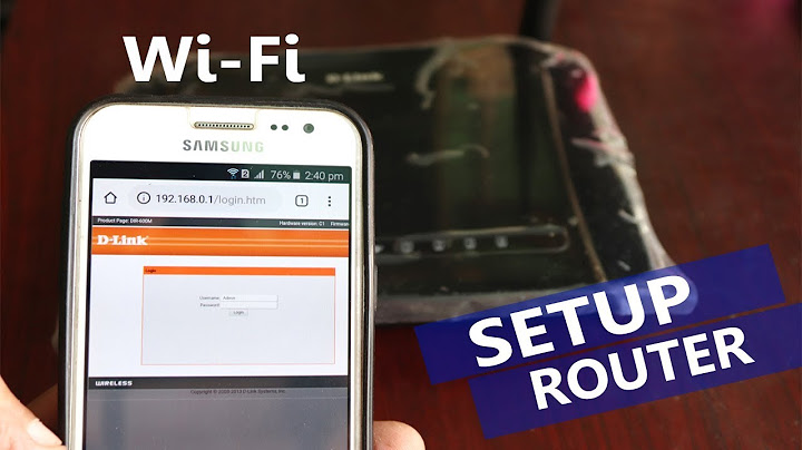D-Link | Wifi Router Setup | Change Wifi Password Using Mobile