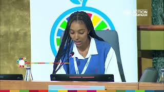 Eldana Samuel | Chairperson | Nefas Silk Lafto sub-city Child Parliament | #UNFSS2025 #FoodSystems