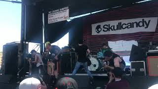 The White Noise Red Eye Lids Vans Warped Tour 2017 Albuquerque NM