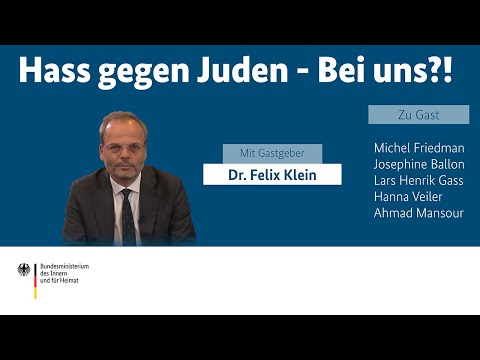 Hass gegen Juden – bei uns?! Eine Gesprächsreihe zu jüdischer Gegenwart in Deutschland (Folge 1)