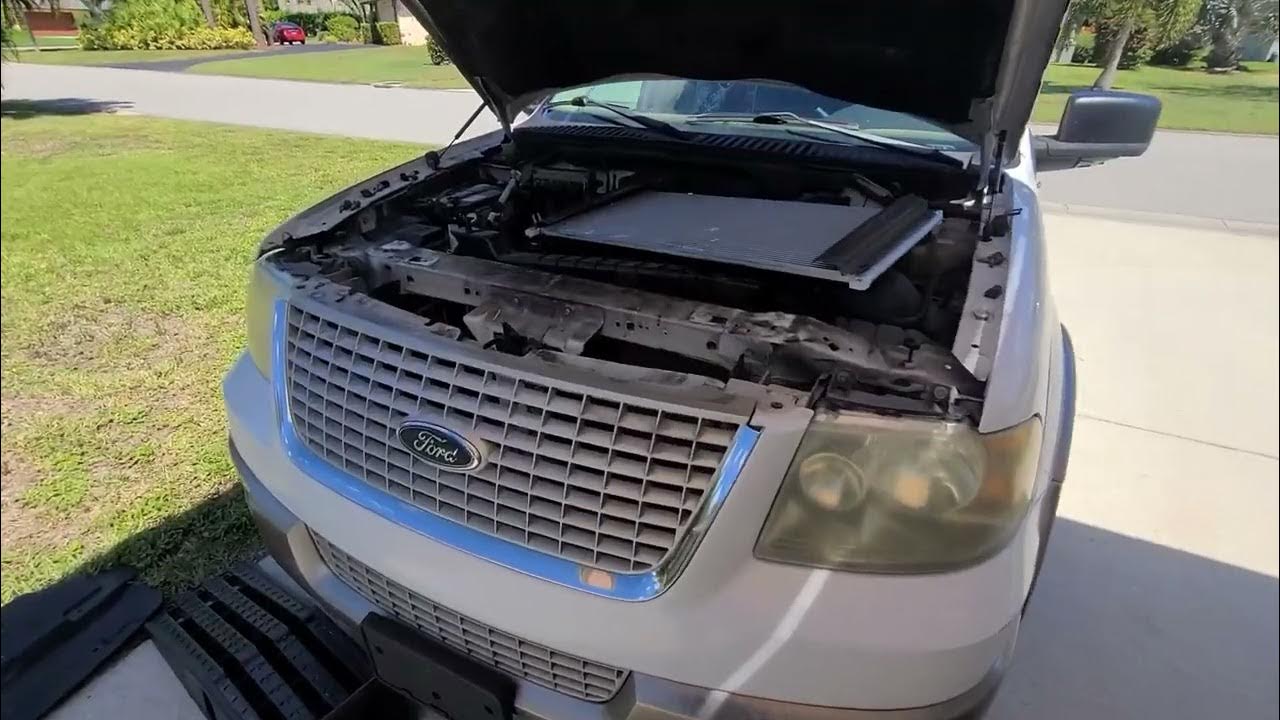 2005 Ford Expedition A/C Compressor/Condenser Replacement - YouTube