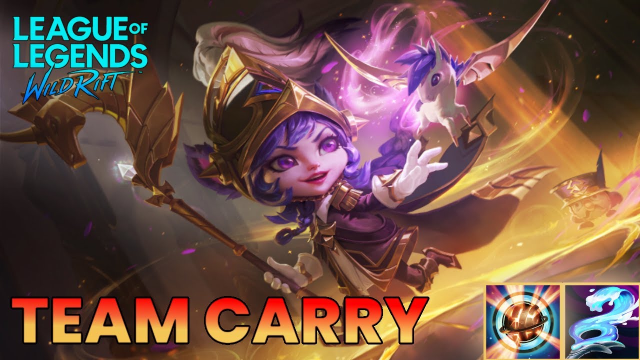 WILD RIFT LULU SUPPORT DOMINATION GAMEPLAY IN SEASON 10