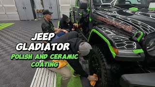 Jeep Gladiator Polish and Ceramic Coating